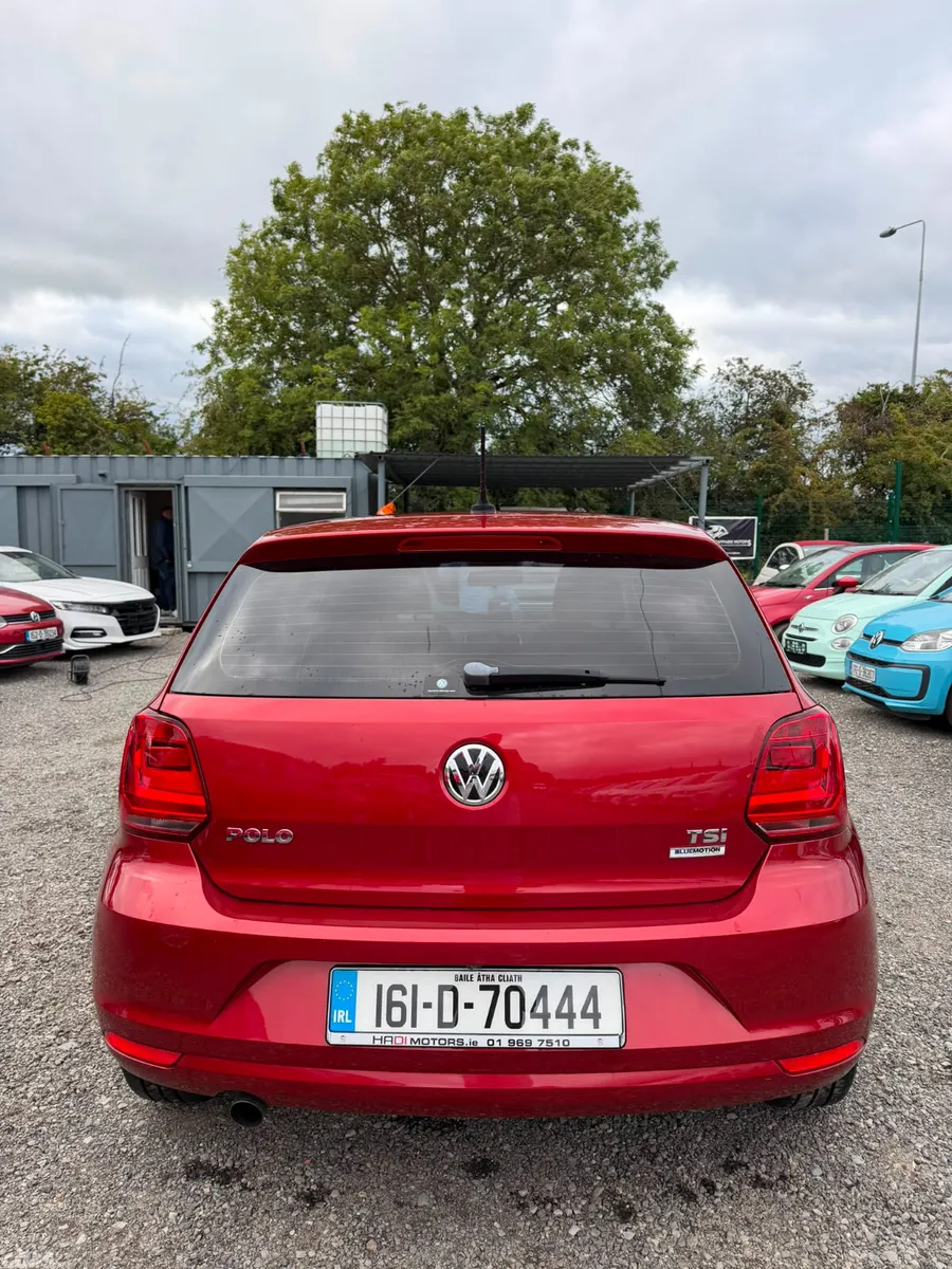 Volkswagen Polo Hatchback, Petrol, 2016, Red