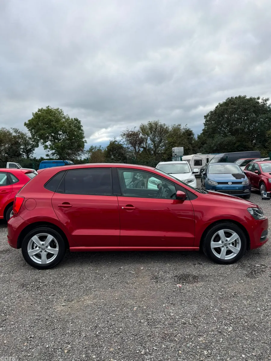 Volkswagen Polo Hatchback, Petrol, 2016, Red