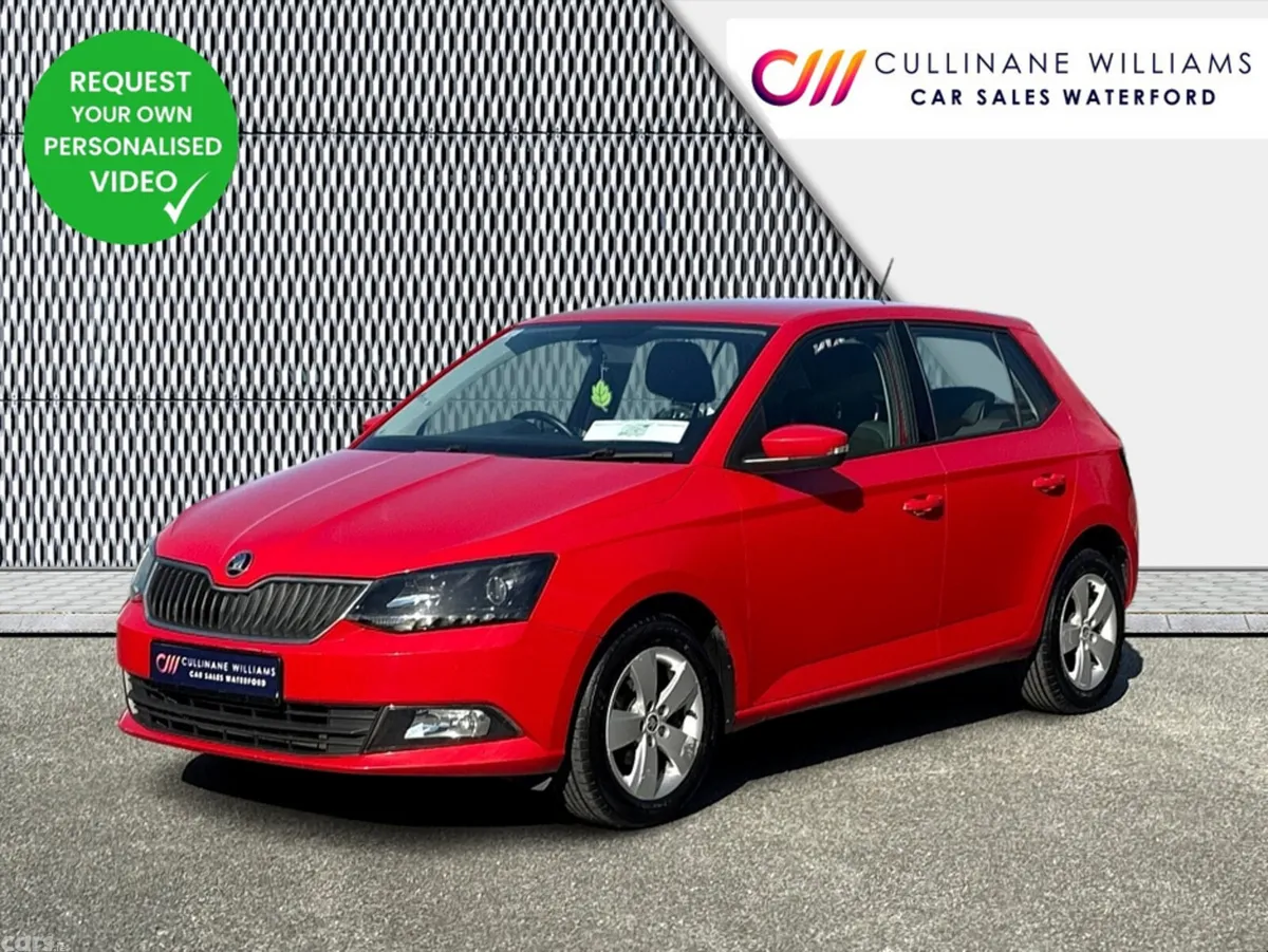Skoda Fabia Hatchback, Diesel, 2016, Red