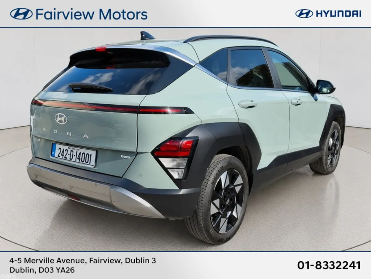Hyundai KONA SUV, Petrol Hybrid, 2024, Green