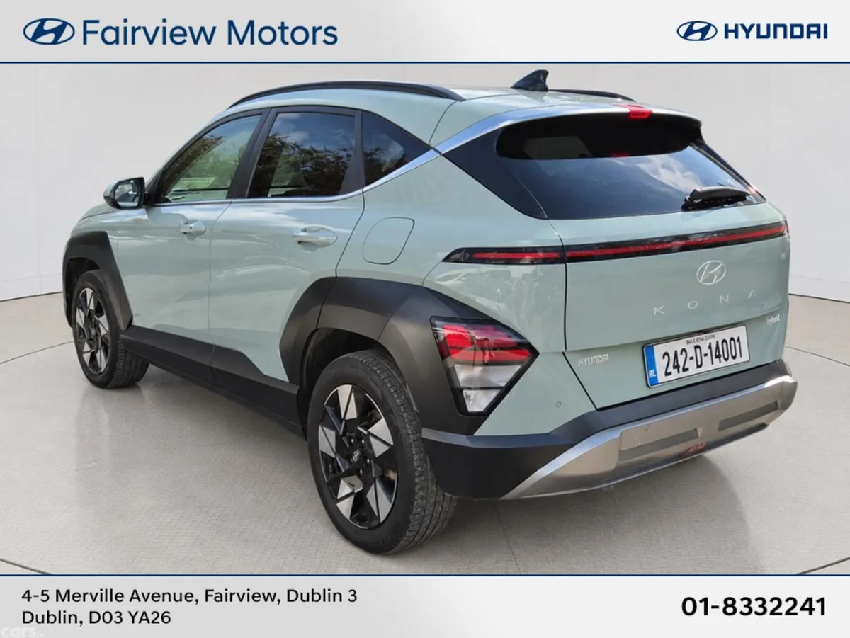 Hyundai KONA SUV, Petrol Hybrid, 2024, Green