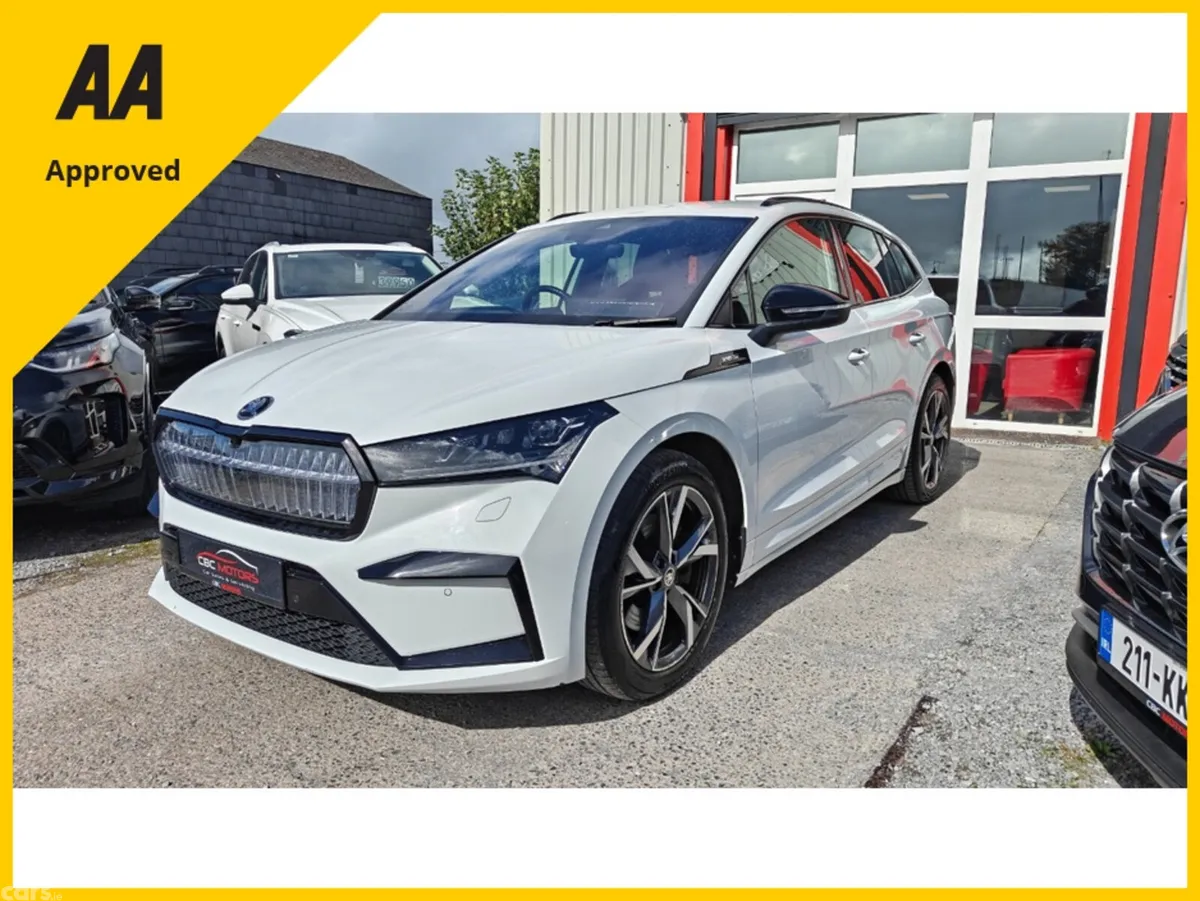 Skoda Enyaq Hatchback, Electric, 2023, White