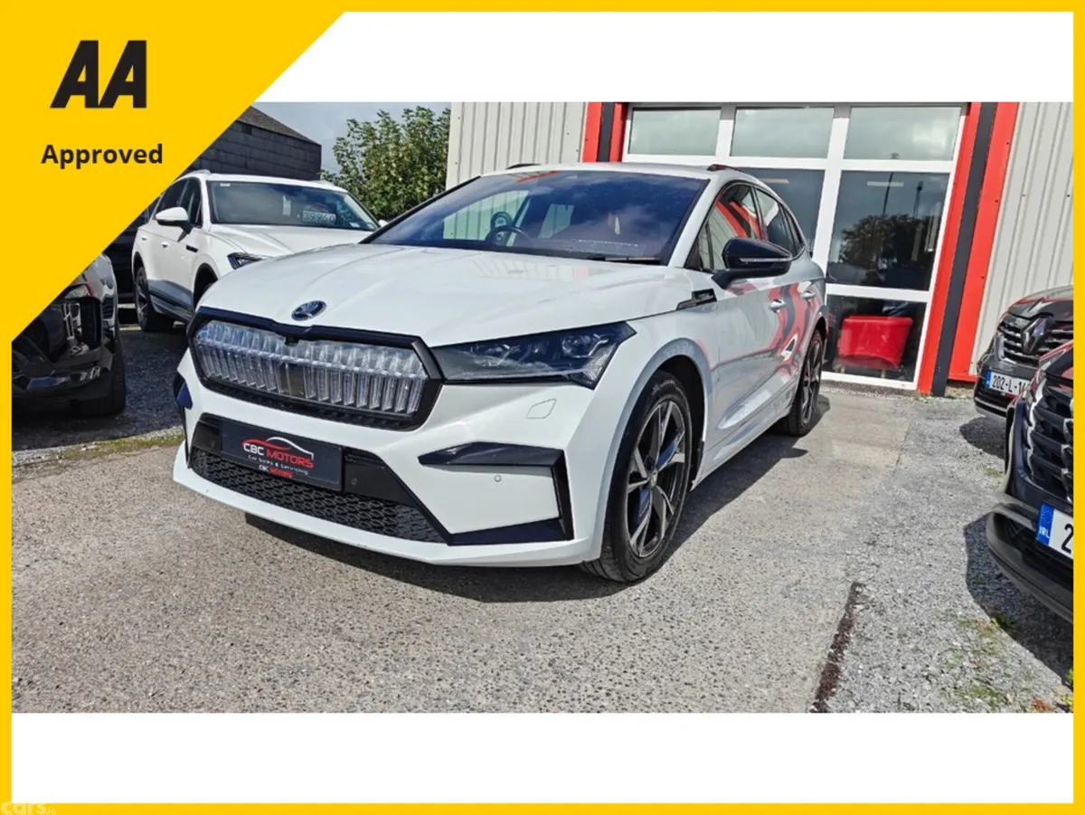 Skoda Enyaq Hatchback, Electric, 2023, White