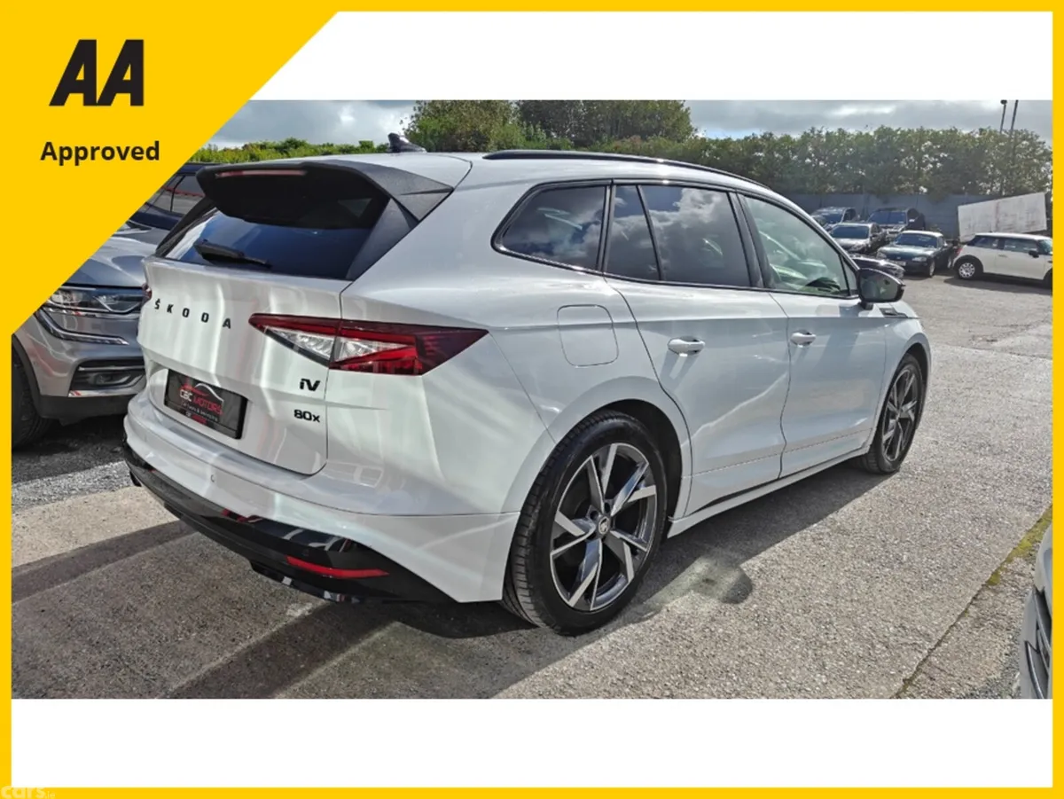 Skoda Enyaq Hatchback, Electric, 2023, White