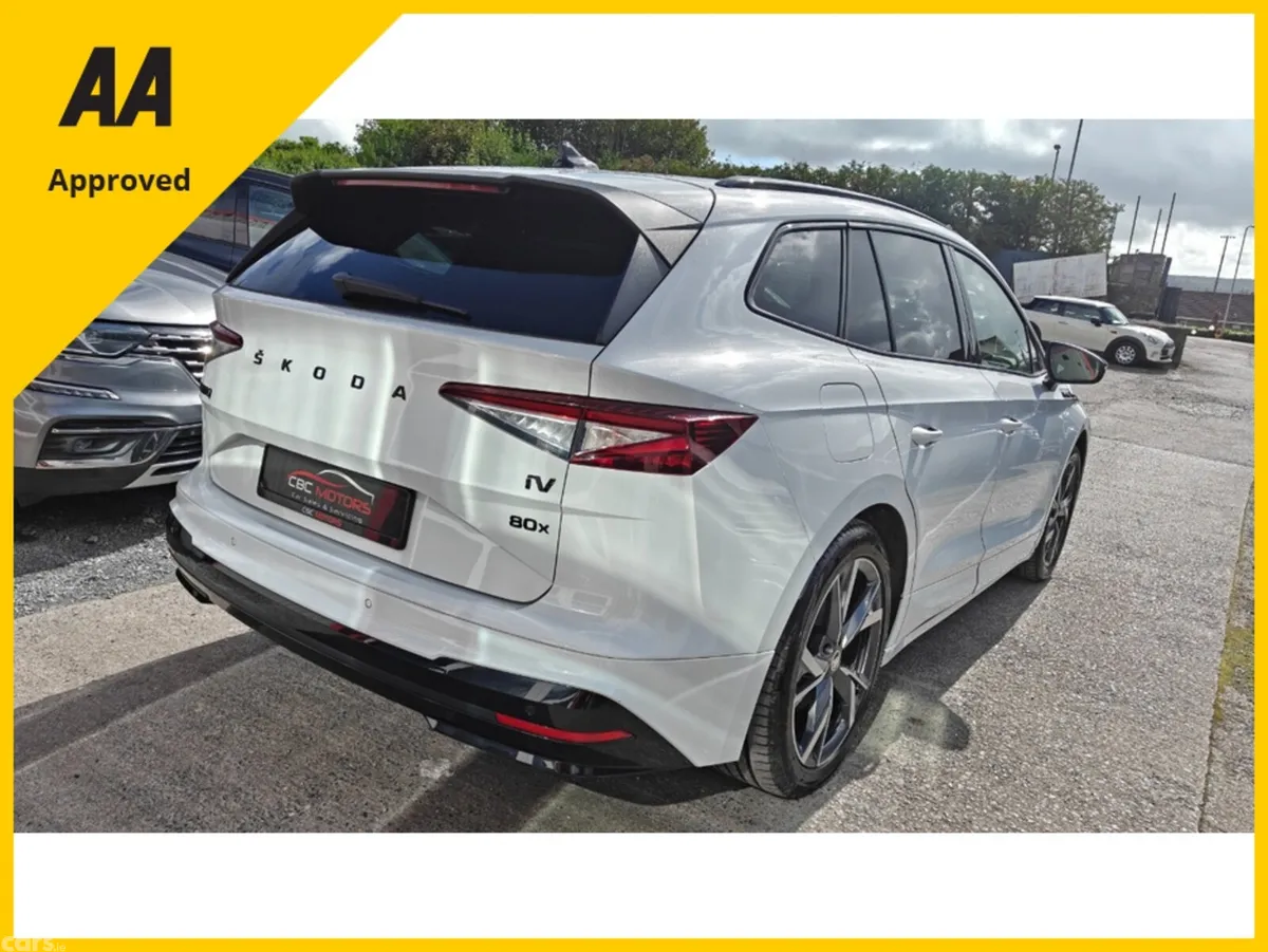 Skoda Enyaq Hatchback, Electric, 2023, White