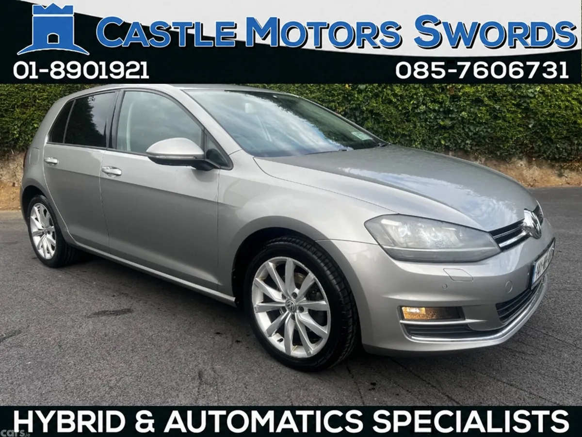 Volkswagen Golf Hatchback, Petrol, 2014, Silver