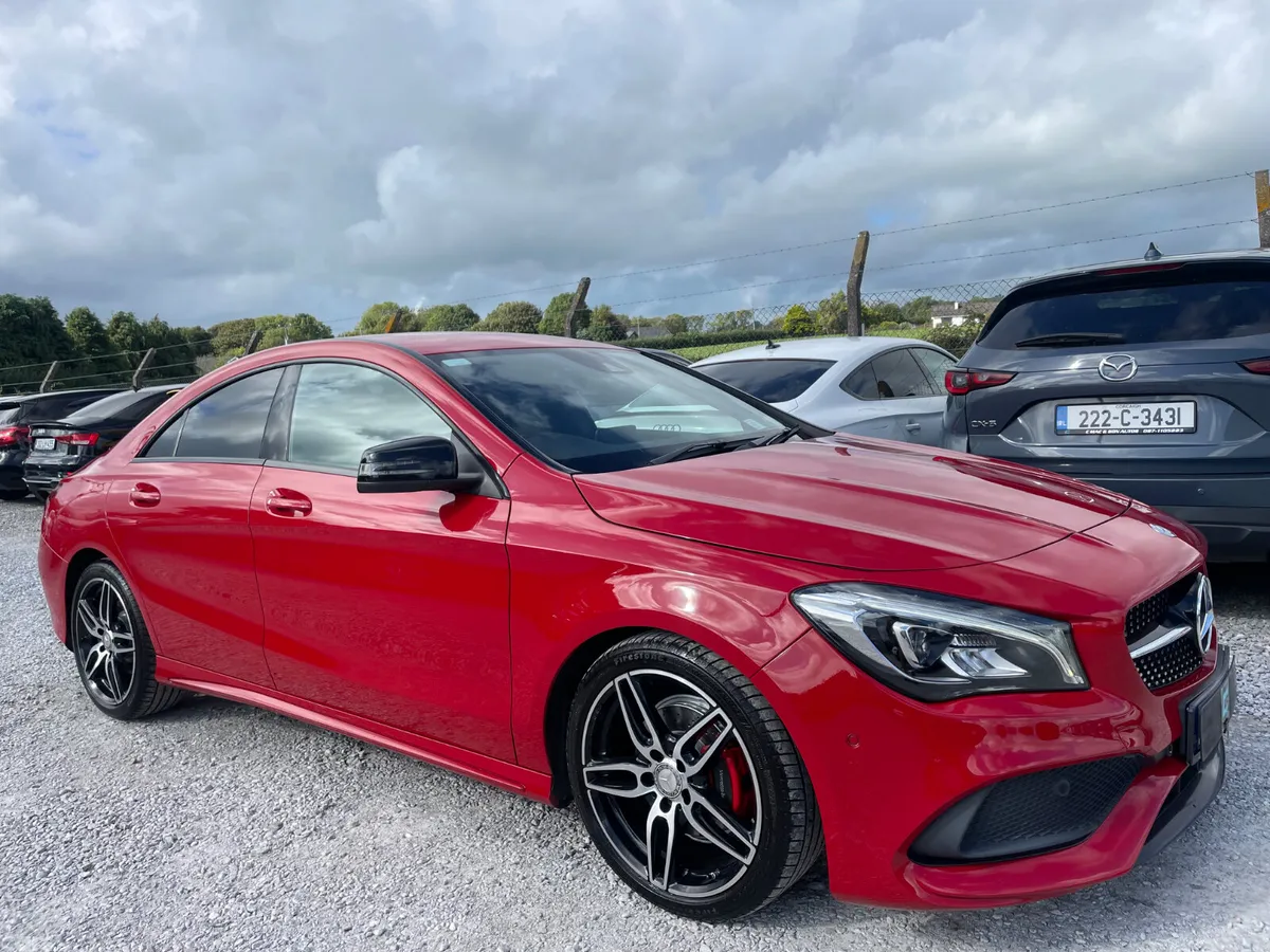 Mercedes-Benz CLA Saloon, Diesel, 2017, Red