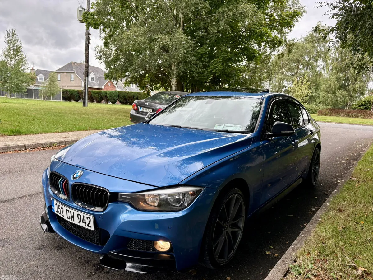 BMW 3-Series Saloon, Diesel, 2015, Blue