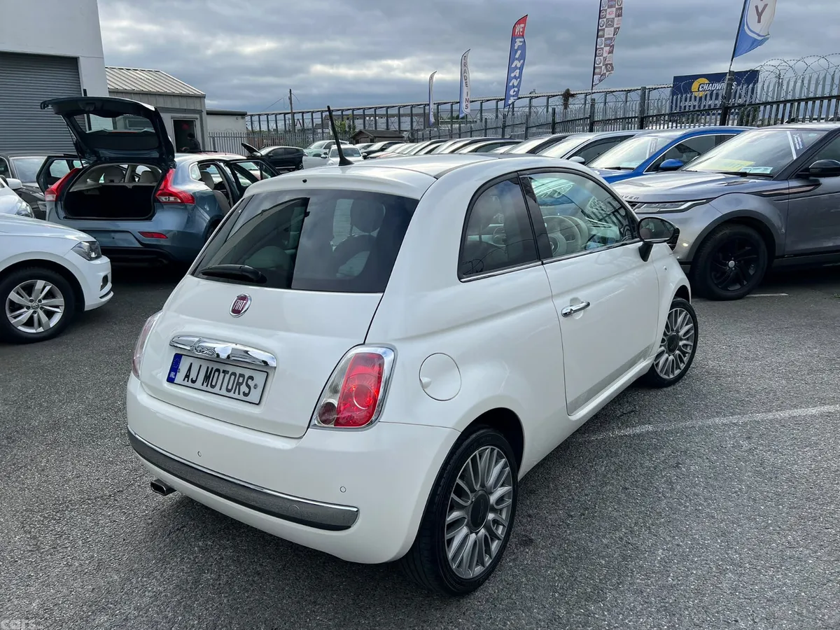 Fiat 500 Hatchback, Petrol, 2015, White