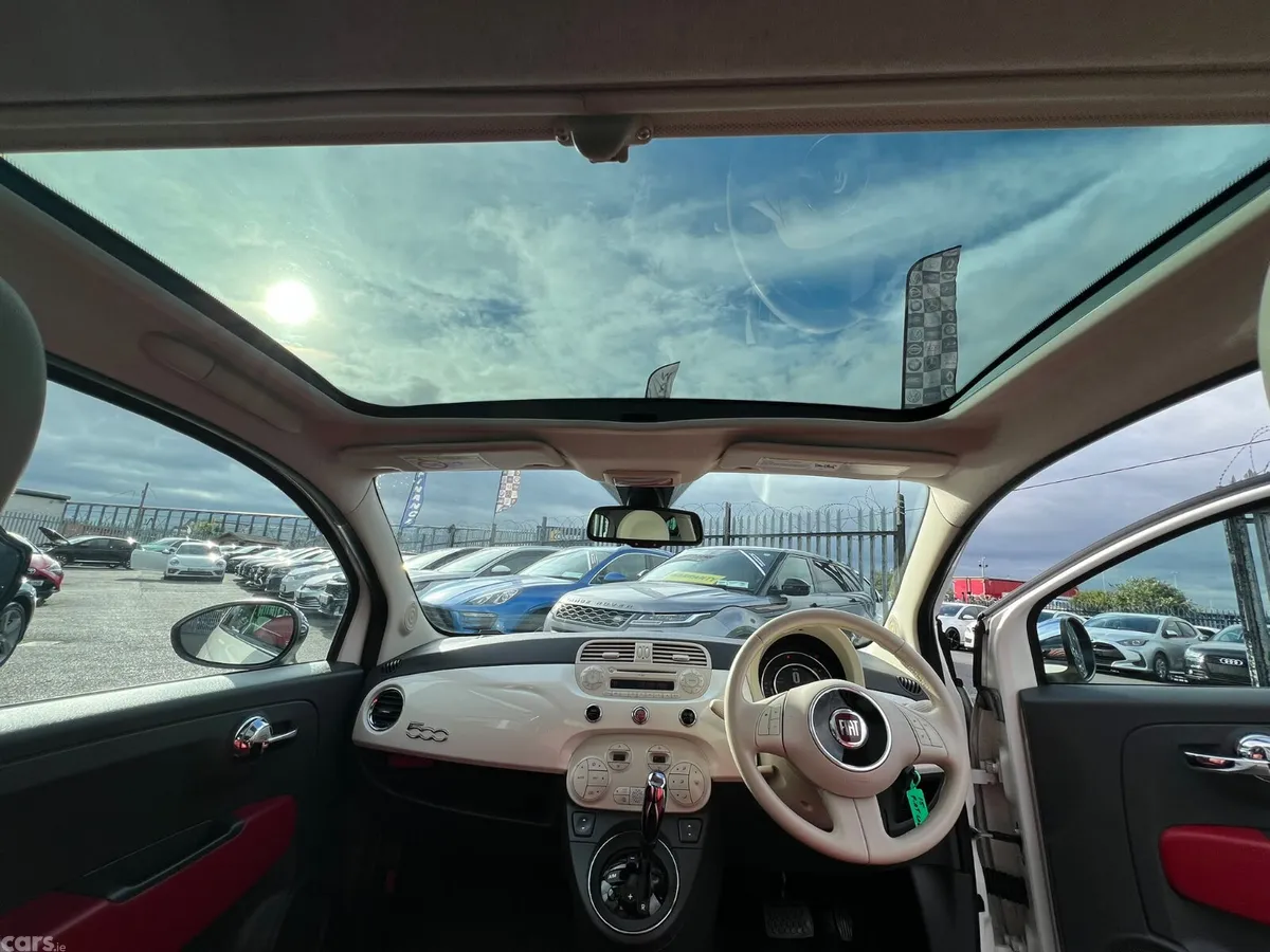 Fiat 500 Hatchback, Petrol, 2015, White