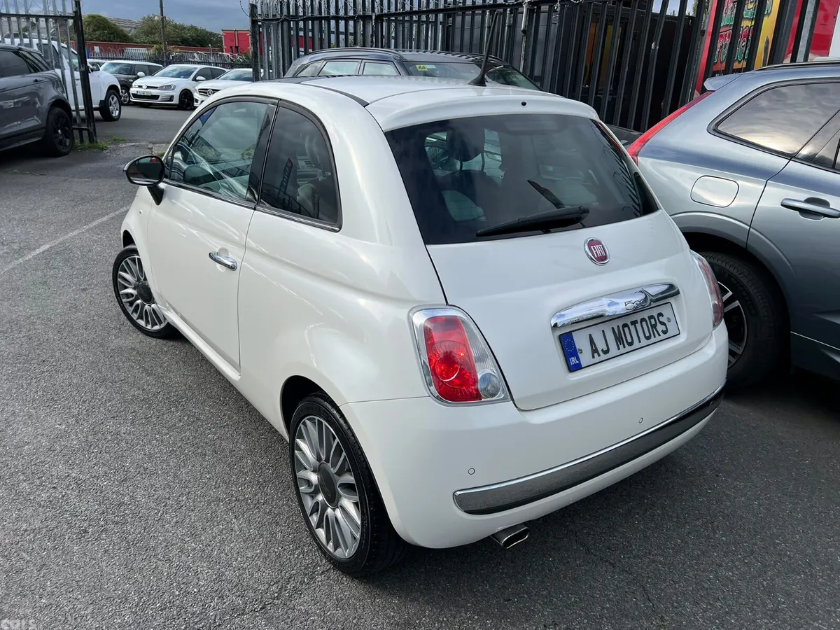 Fiat 500 Hatchback, Petrol, 2015, White