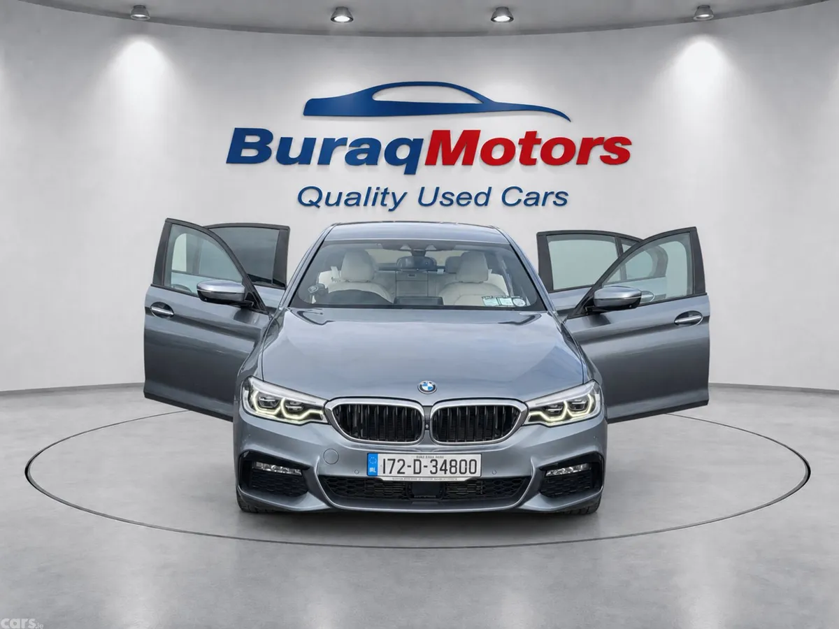 BMW 5-Series Saloon, Diesel, 2017, Grey