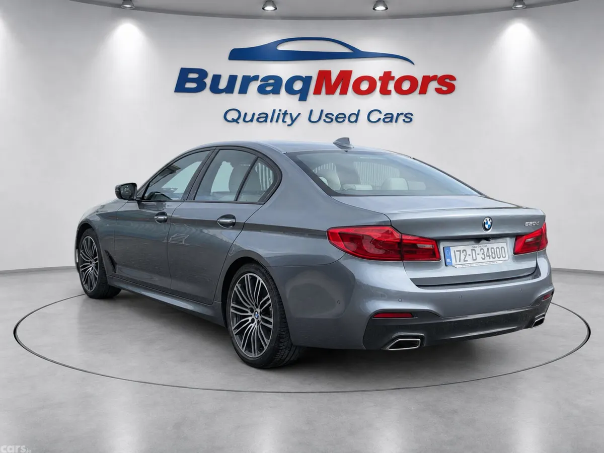 BMW 5-Series Saloon, Diesel, 2017, Grey