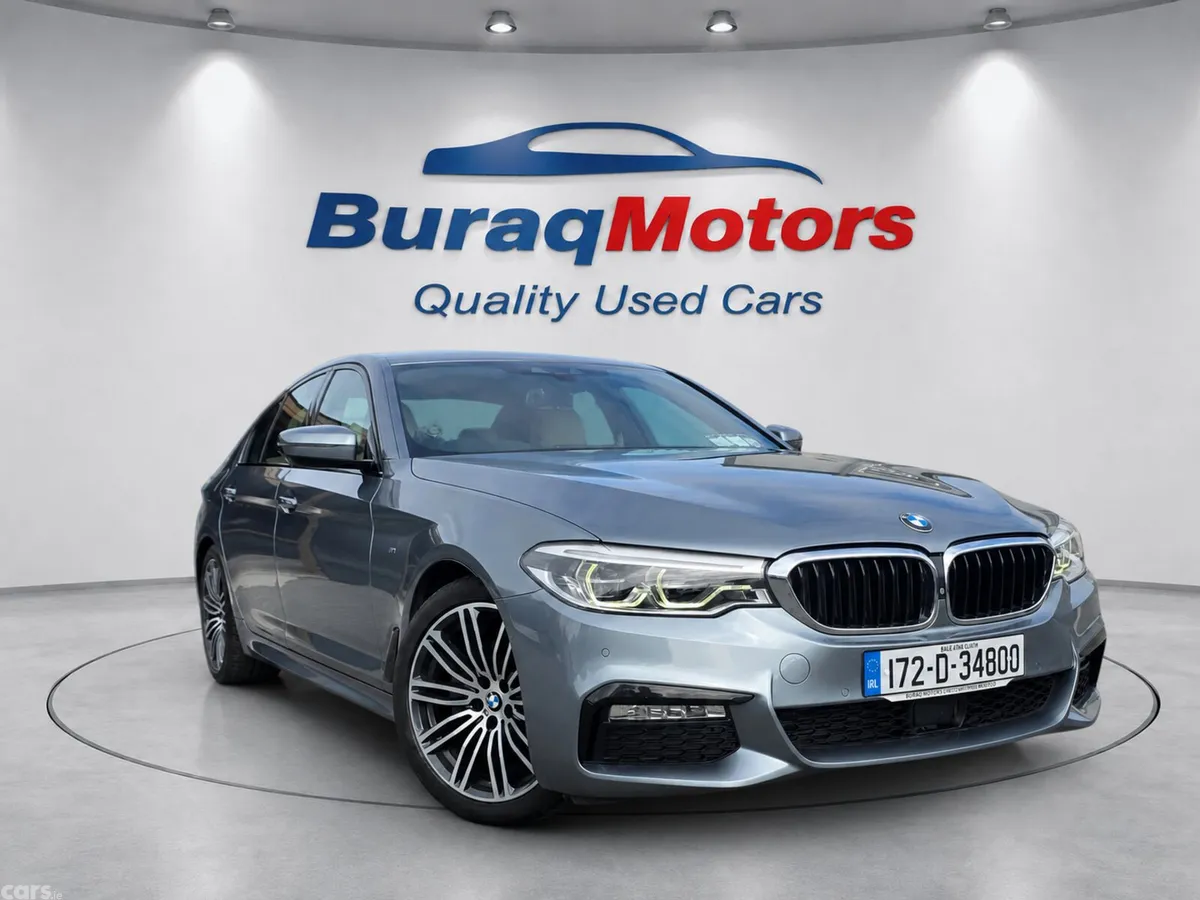 BMW 5-Series Saloon, Diesel, 2017, Grey