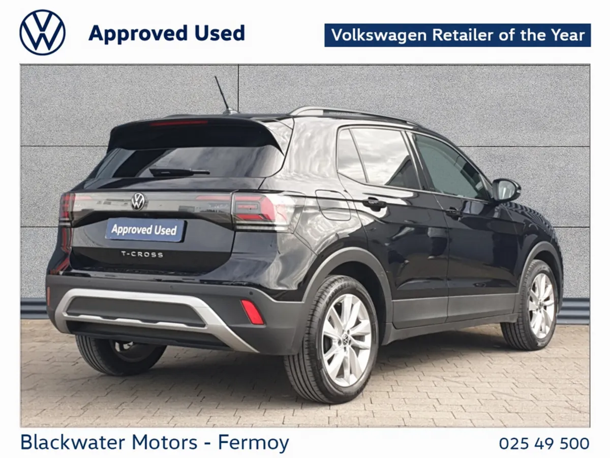 Volkswagen T-Cross SUV, Petrol, 2026, Black