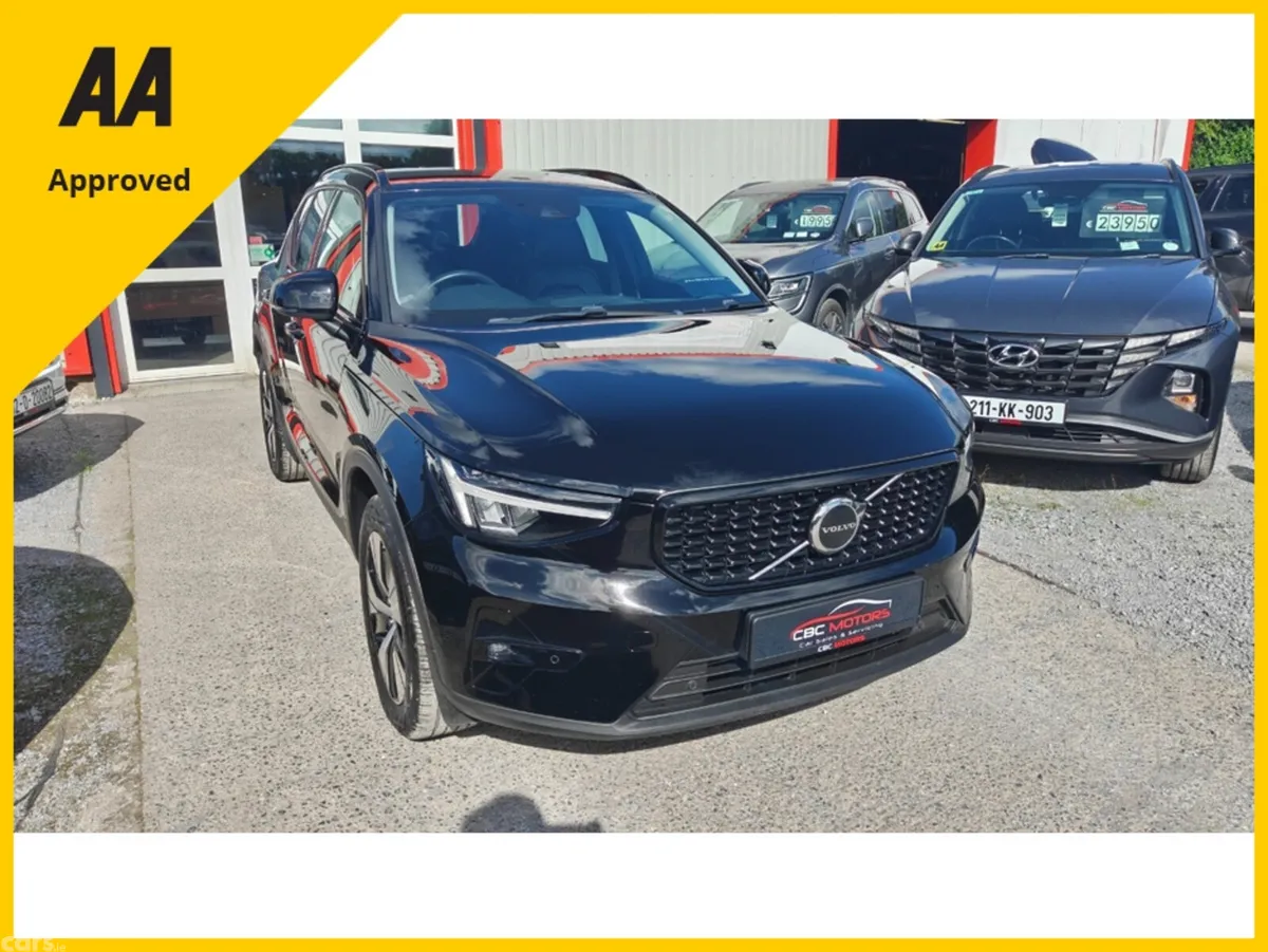 Volvo XC40 SUV, Petrol Plug-in Hybrid, 2022, Black