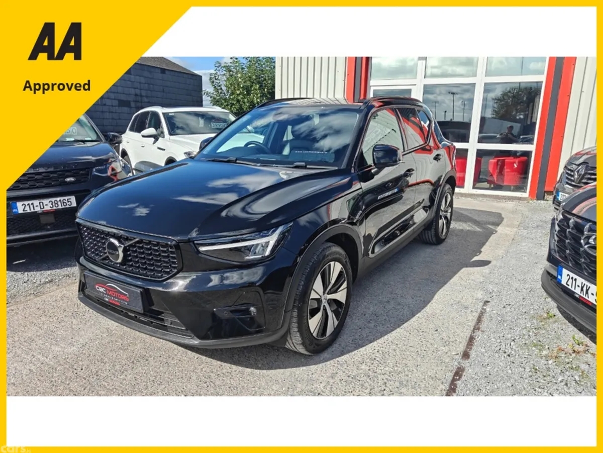 Volvo XC40 SUV, Petrol Plug-in Hybrid, 2022, Black