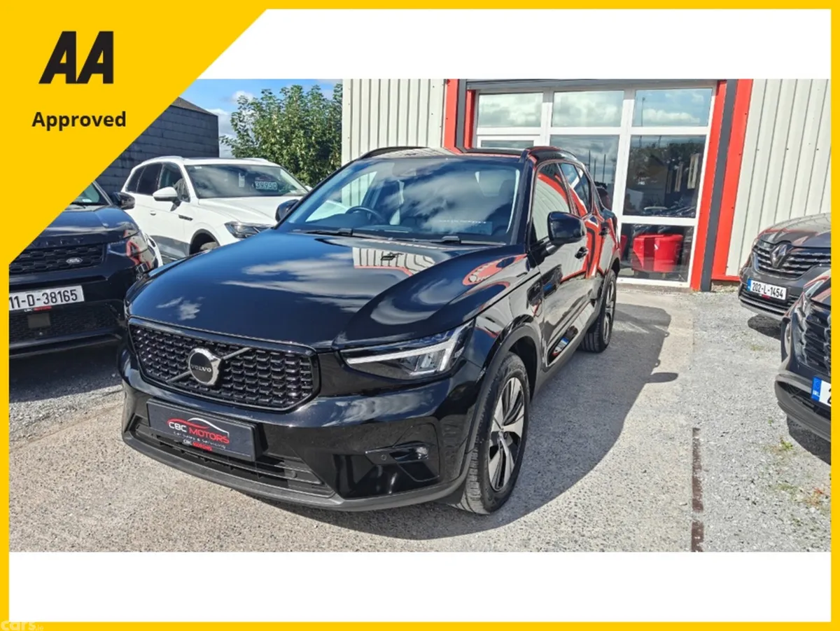 Volvo XC40 SUV, Petrol Plug-in Hybrid, 2022, Black
