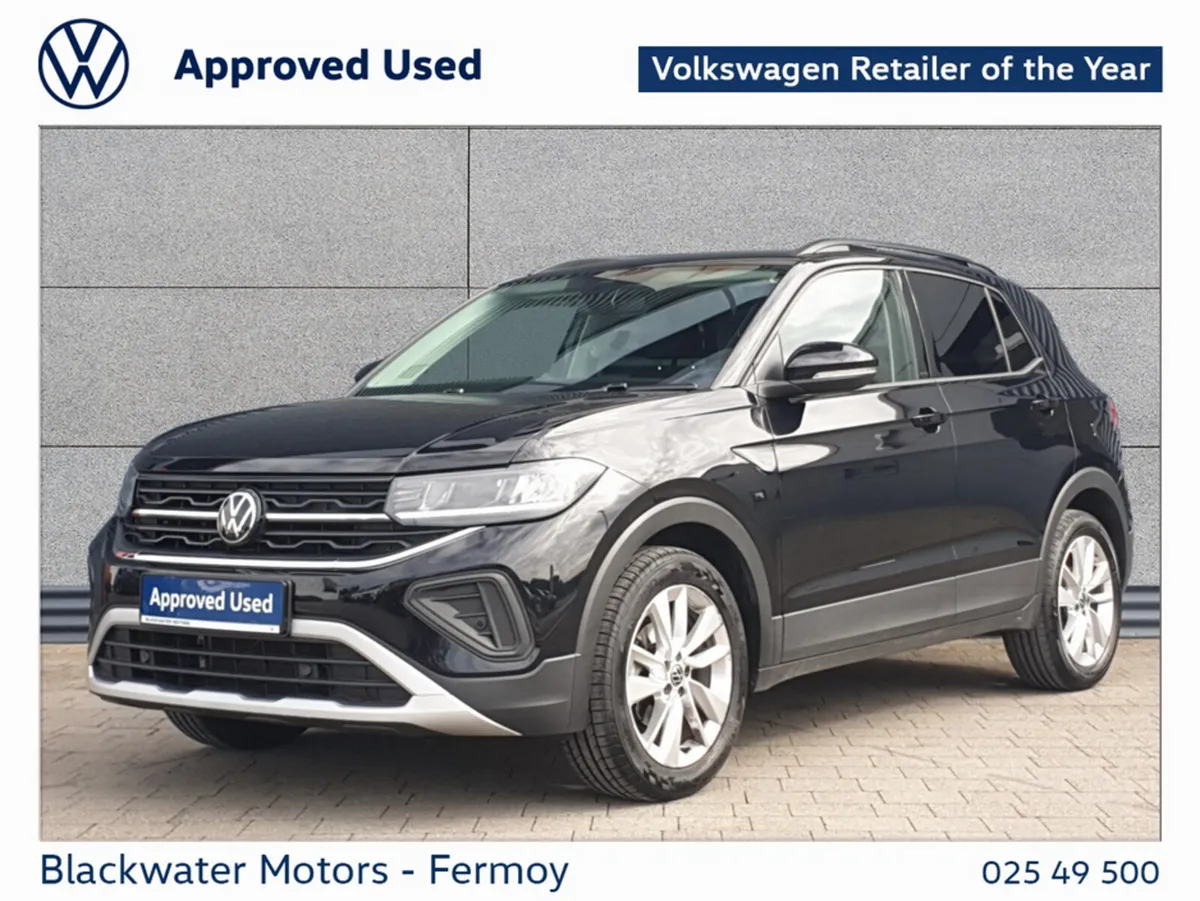 Volkswagen T-Cross SUV, Petrol, 2026, Black