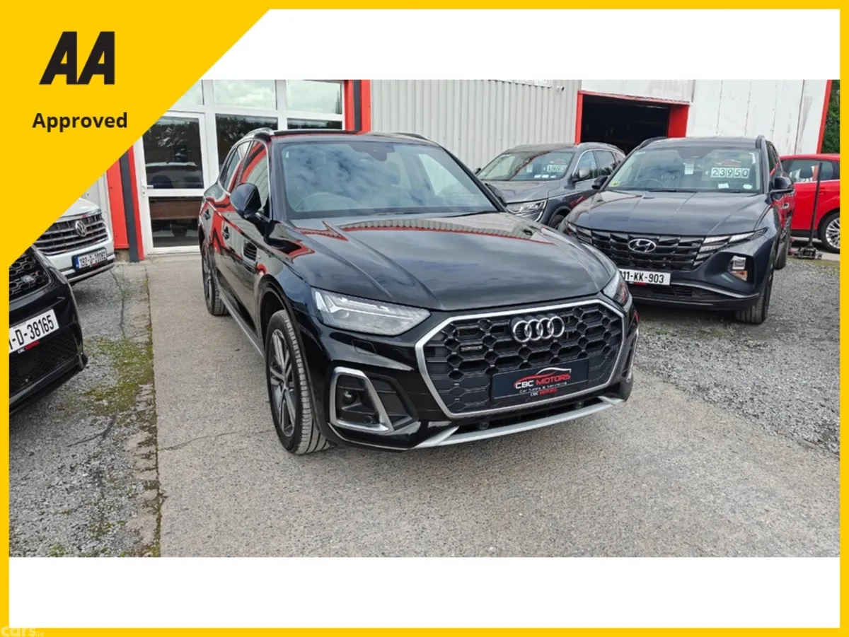 Audi Q5 SUV, Petrol Plug-in Hybrid, 2023, Black
