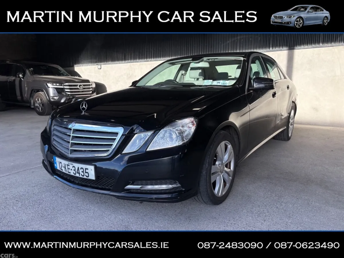 Mercedes-Benz E-Class Saloon, Diesel, 2012, Black