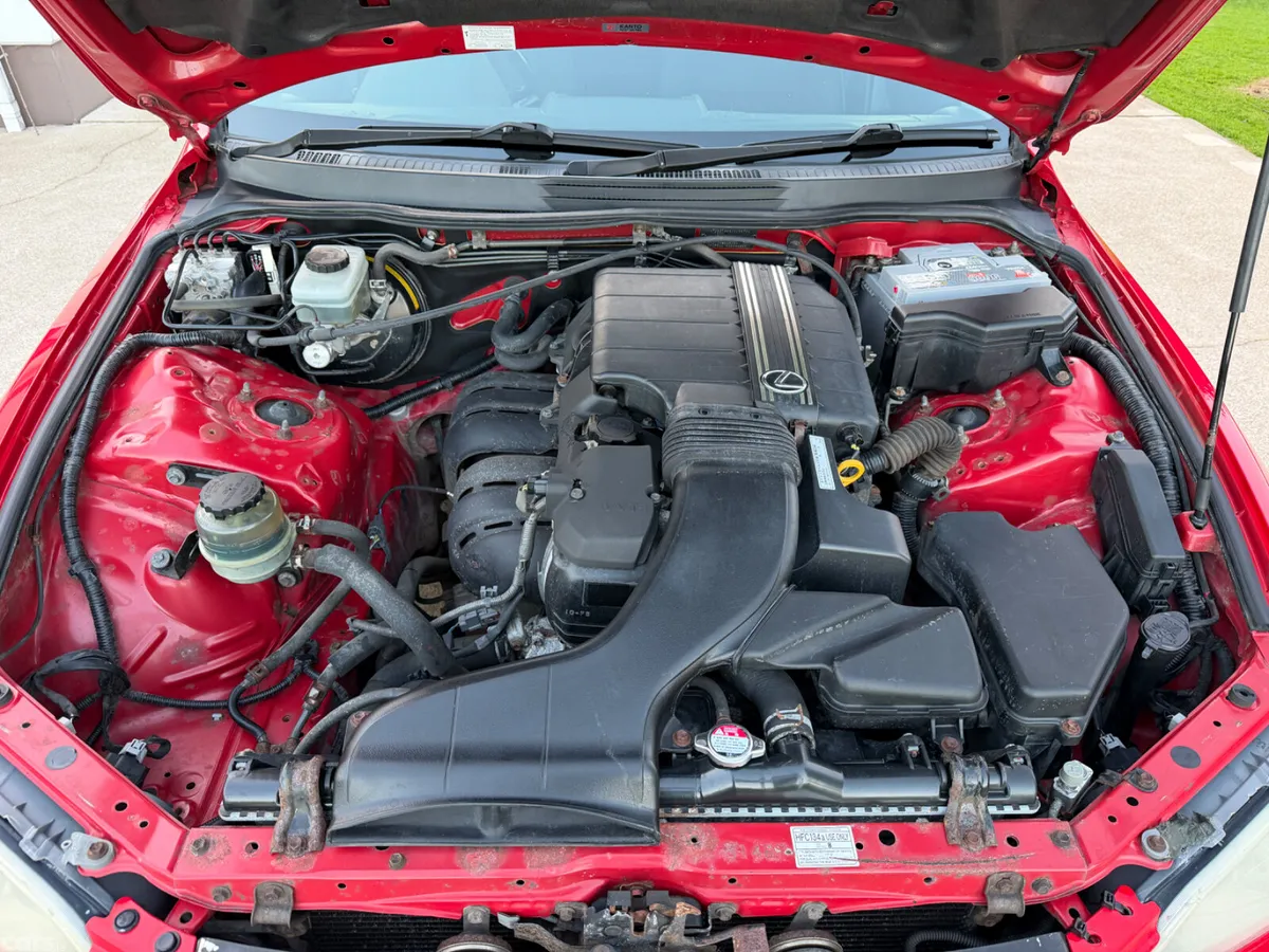 Lexus IS Saloon, Petrol, 2003, Red