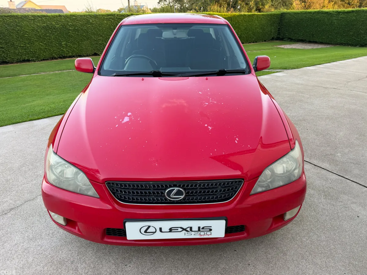 Lexus IS Saloon, Petrol, 2003, Red