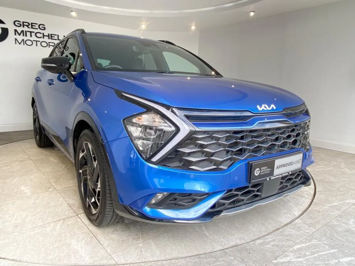 Kia Sportage SUV, Petrol Hybrid, 2024, Blue