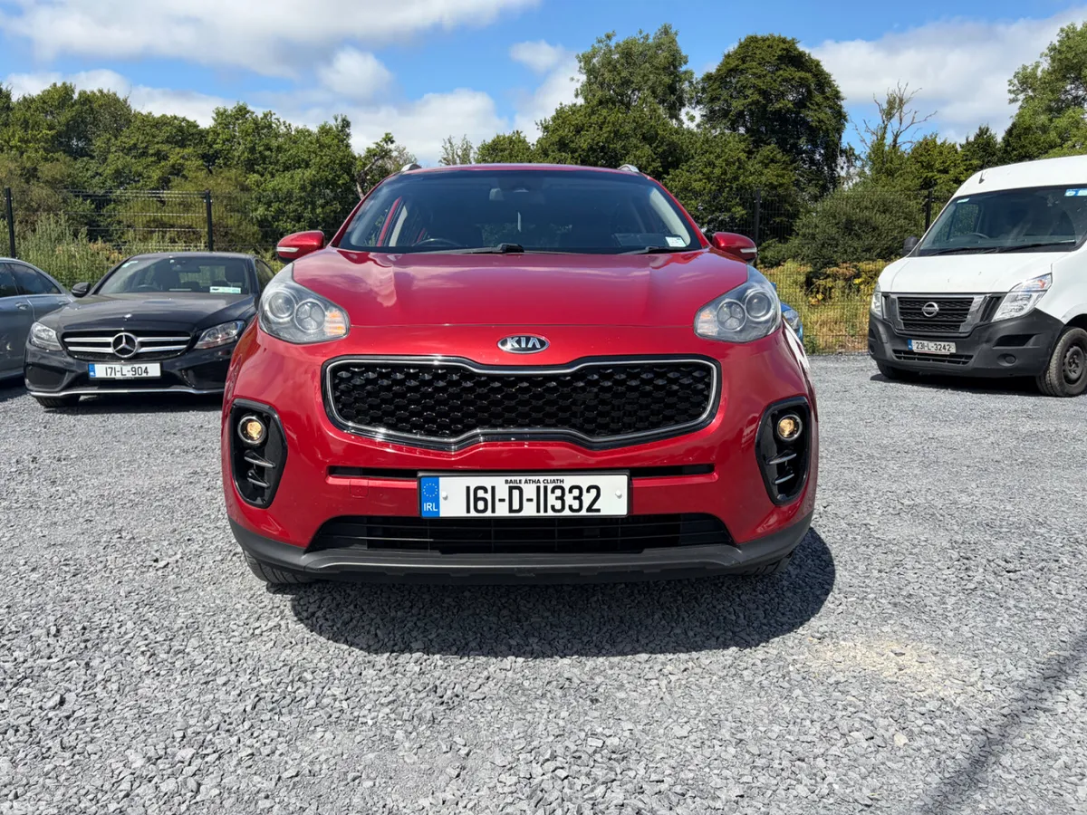 Kia Sportage SUV, Diesel, 2016, Red