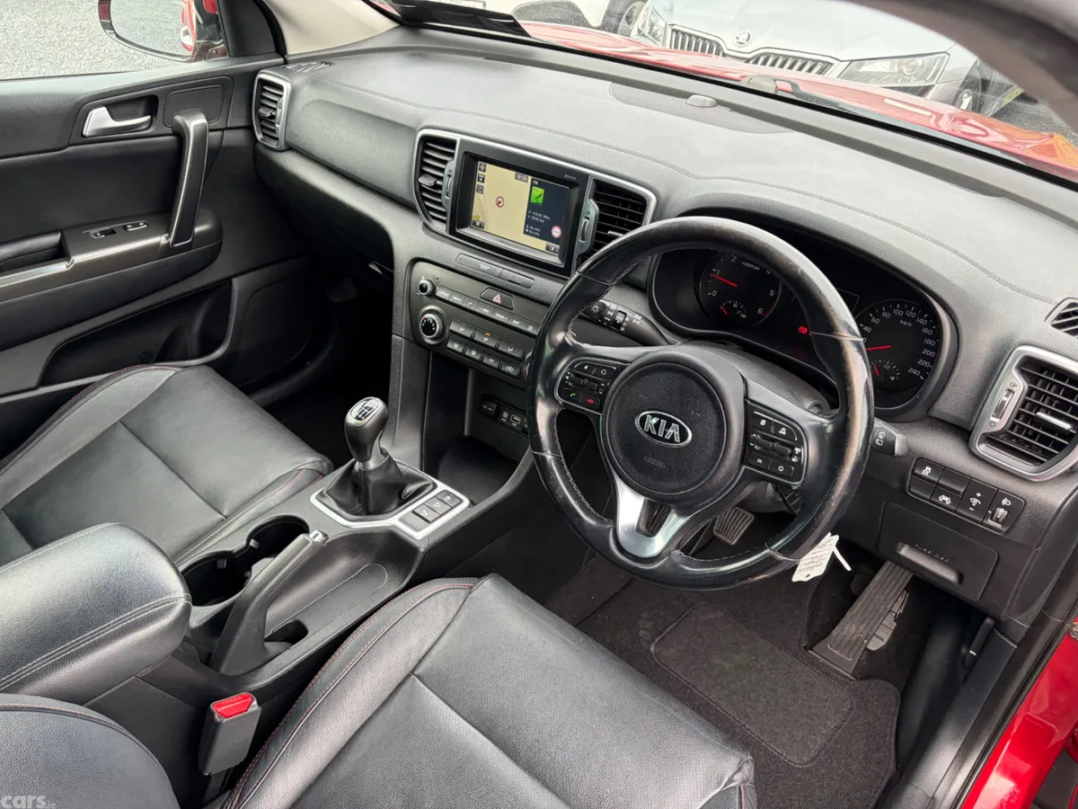 Kia Sportage SUV, Diesel, 2016, Red