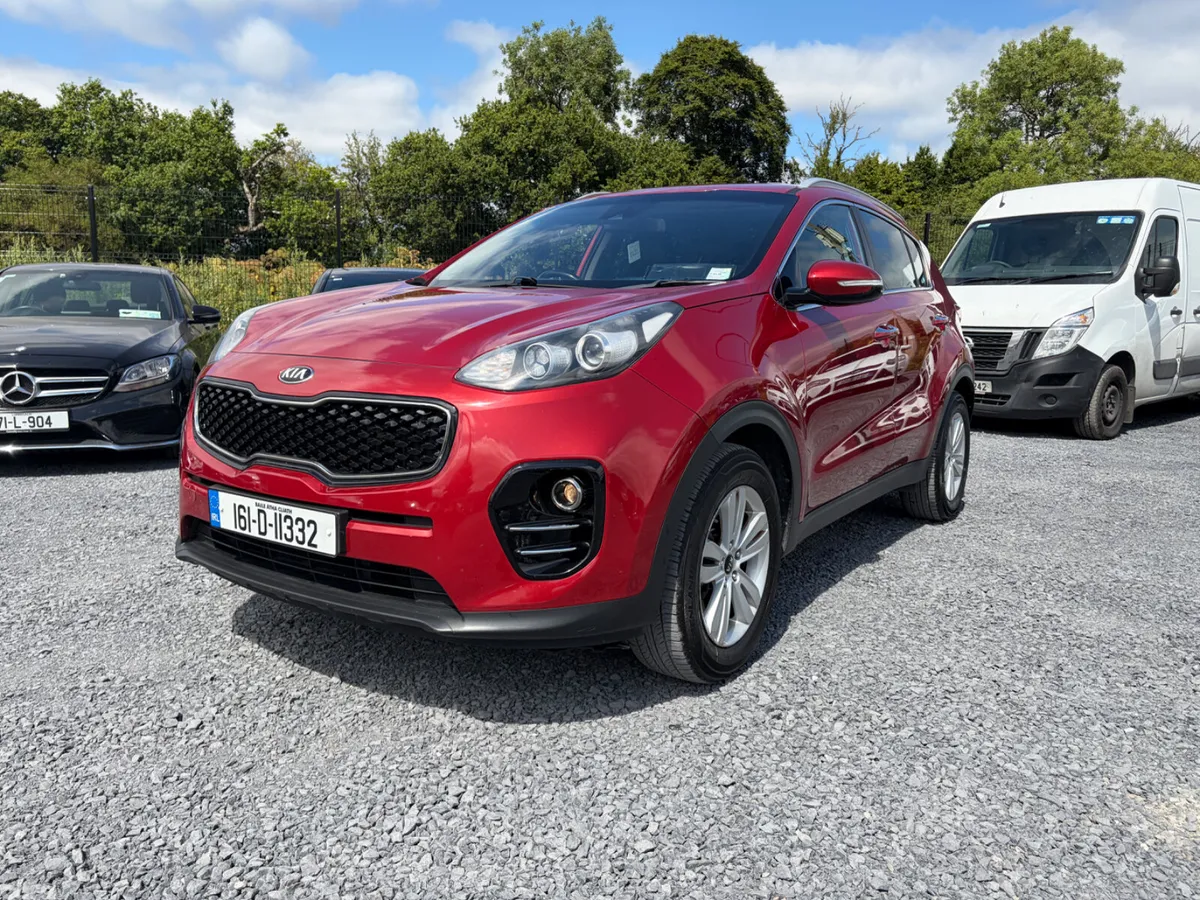 Kia Sportage SUV, Diesel, 2016, Red
