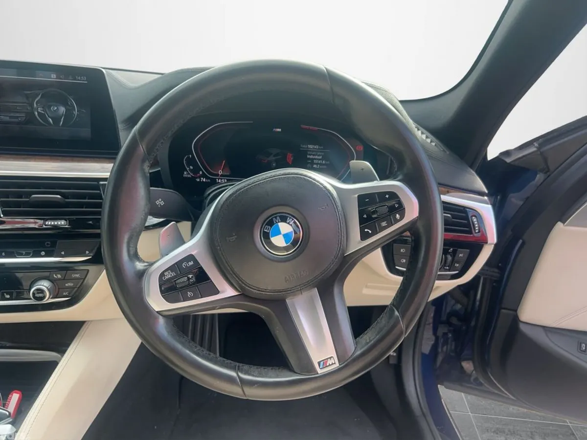 BMW 5-Series Saloon, Diesel, 2020, Blue