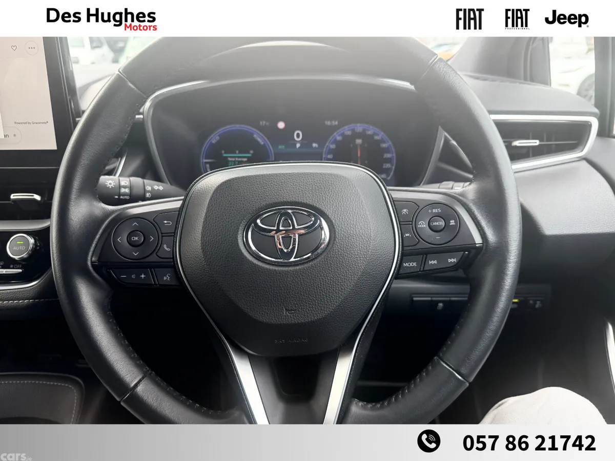 Toyota Corolla Hatchback, Petrol Hybrid, 2024, White