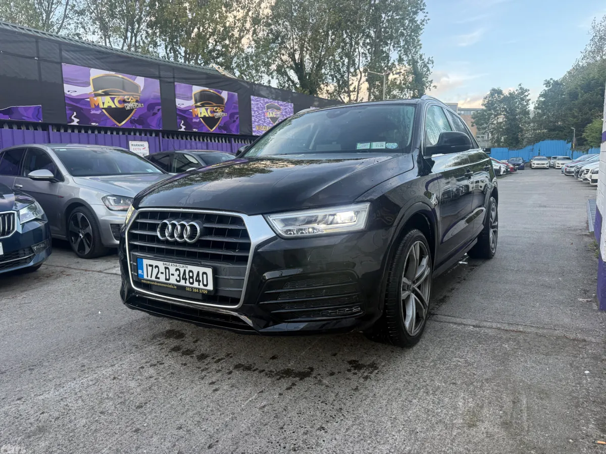 Audi Q3 SUV, Petrol, 2017, Black