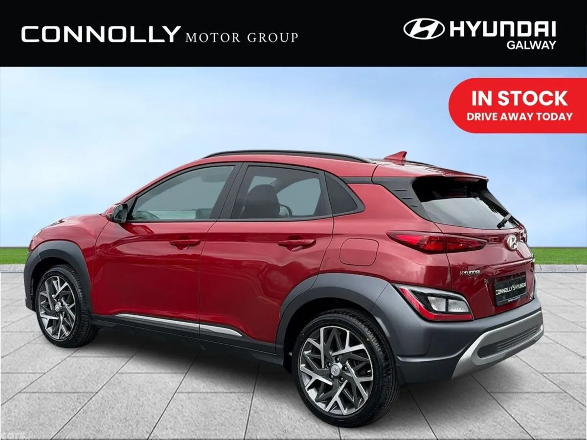 Hyundai KONA MPV, Petrol Hybrid, 2021, Red