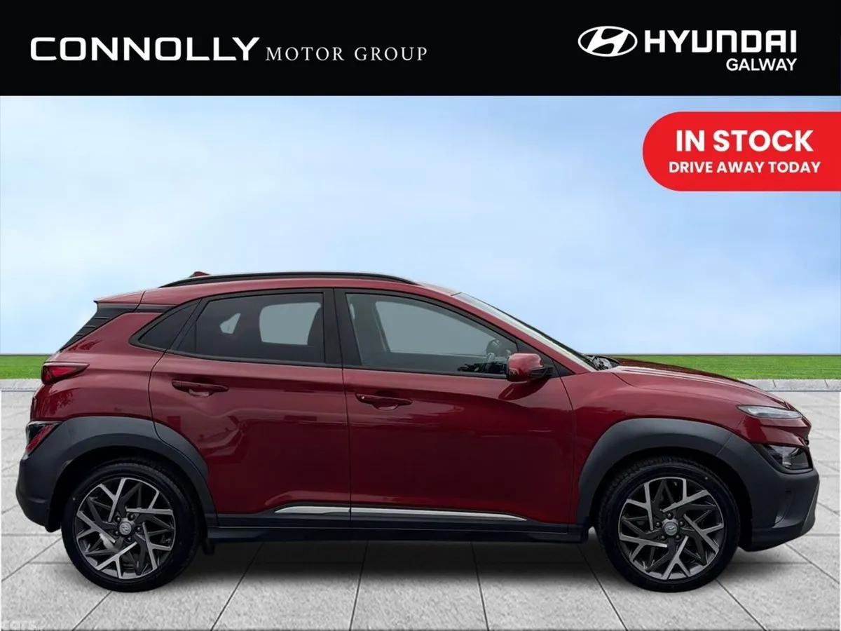Hyundai KONA MPV, Petrol Hybrid, 2021, Red