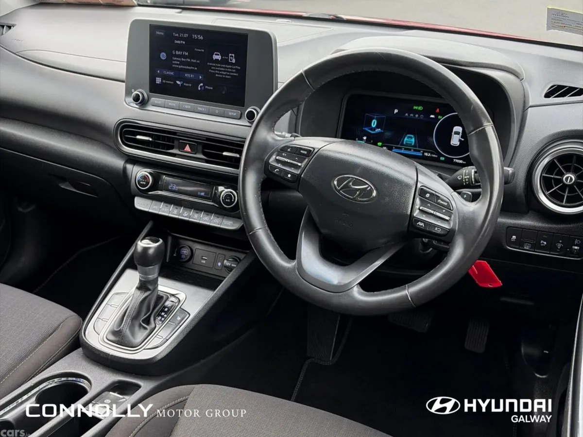 Hyundai KONA MPV, Petrol Hybrid, 2021, Red