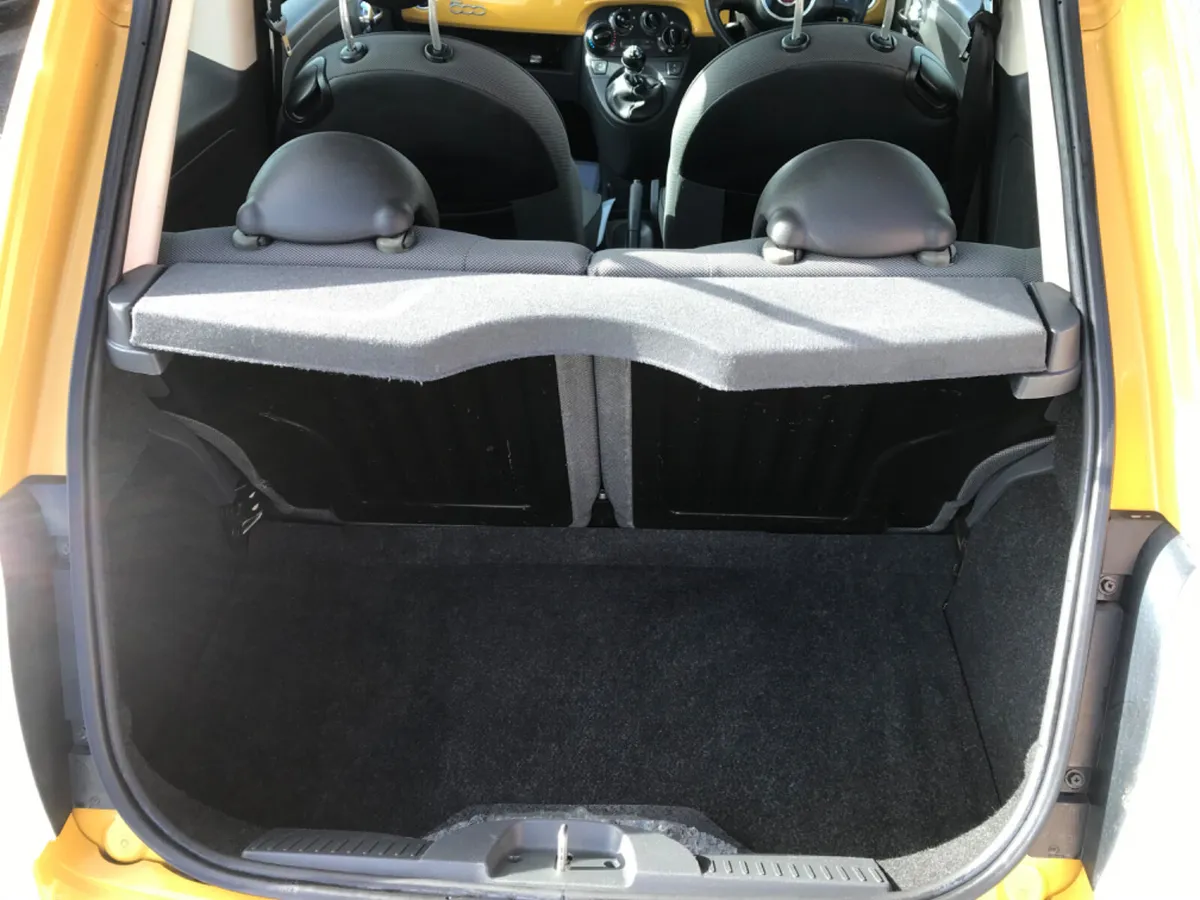 Fiat 500 Hatchback, Petrol, 2013, Yellow