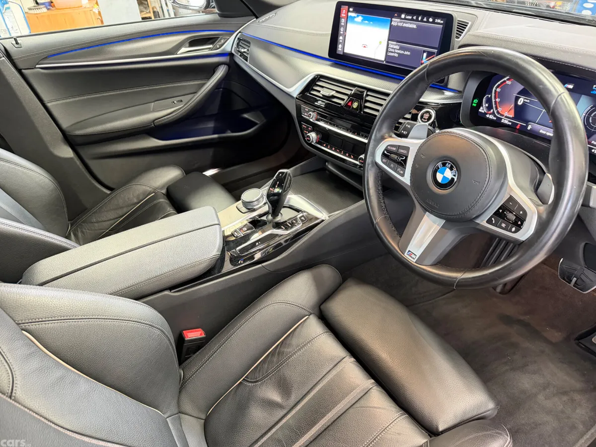 BMW 5-Series Saloon, Diesel, 2021, Black