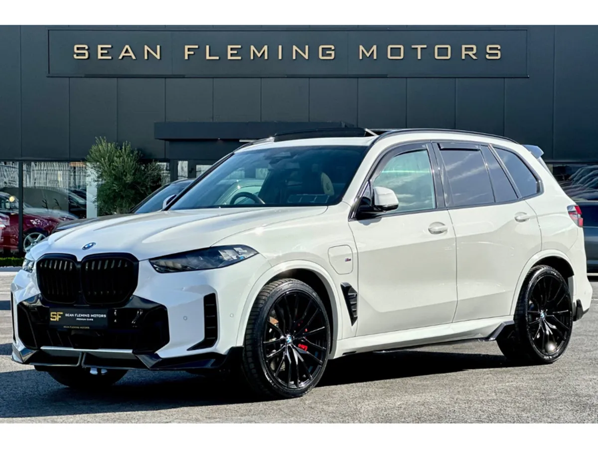 BMW X5 SUV, Petrol Plug-in Hybrid, 2023, White