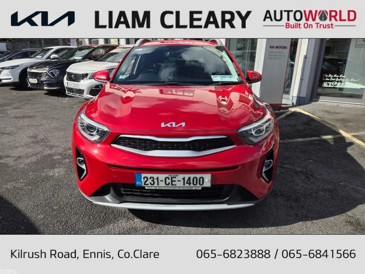 Kia Stonic SUV, Petrol, 2023, Red