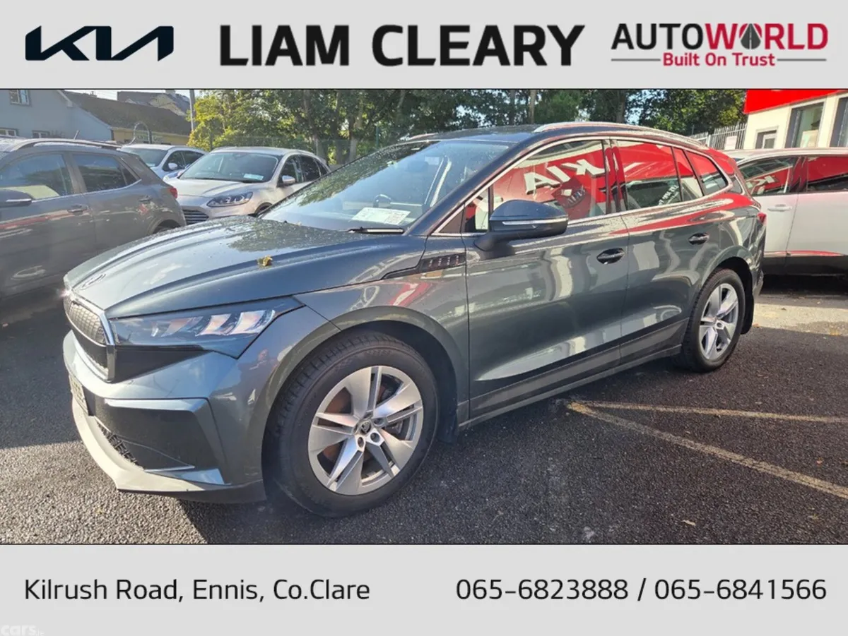 Skoda Enyaq SUV, Electric, 2021, Grey