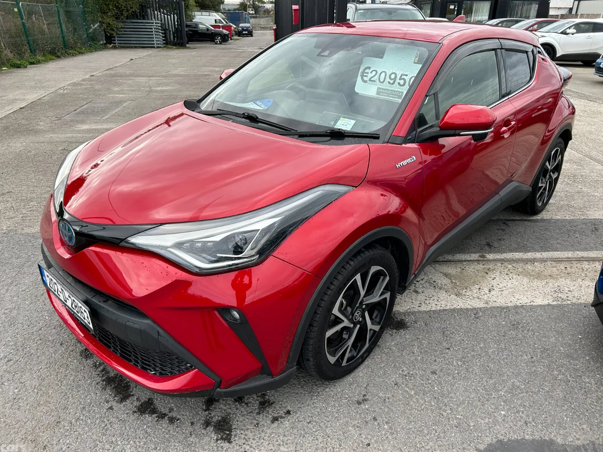 Toyota C-HR Hatchback, Petrol Hybrid, 2020, Red