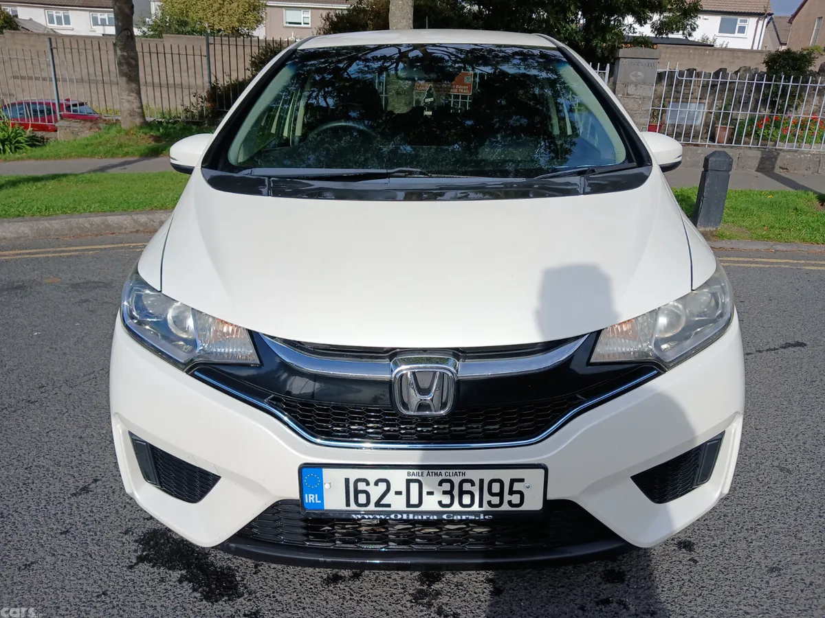 Honda Fit Hatchback, Petrol Hybrid, 2016, White