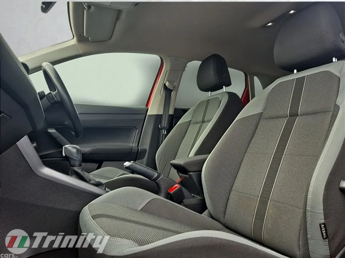 Volkswagen Polo Hatchback, Petrol, 2021, Red