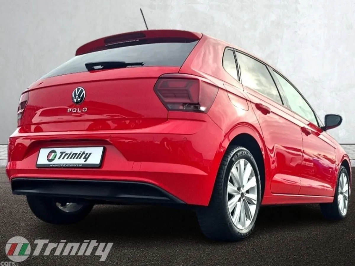 Volkswagen Polo Hatchback, Petrol, 2021, Red