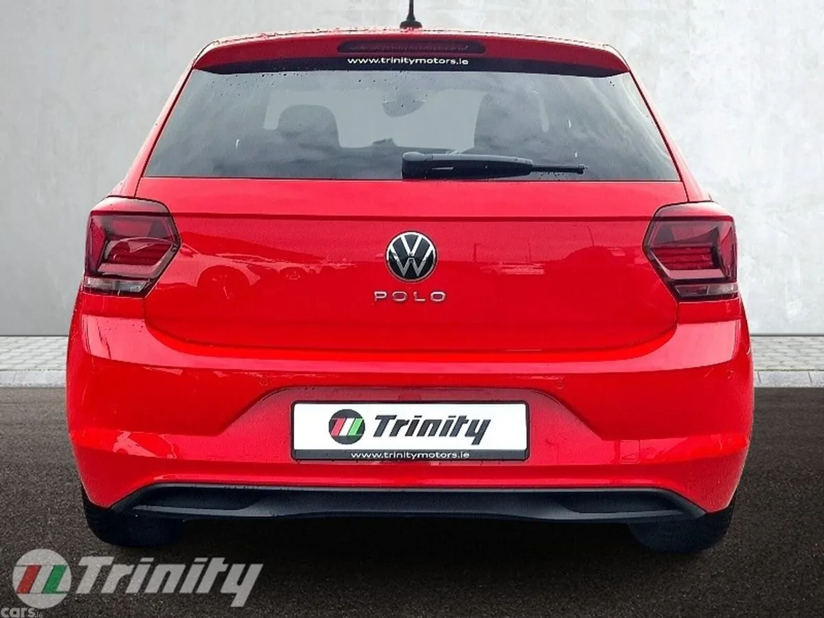 Volkswagen Polo Hatchback, Petrol, 2021, Red