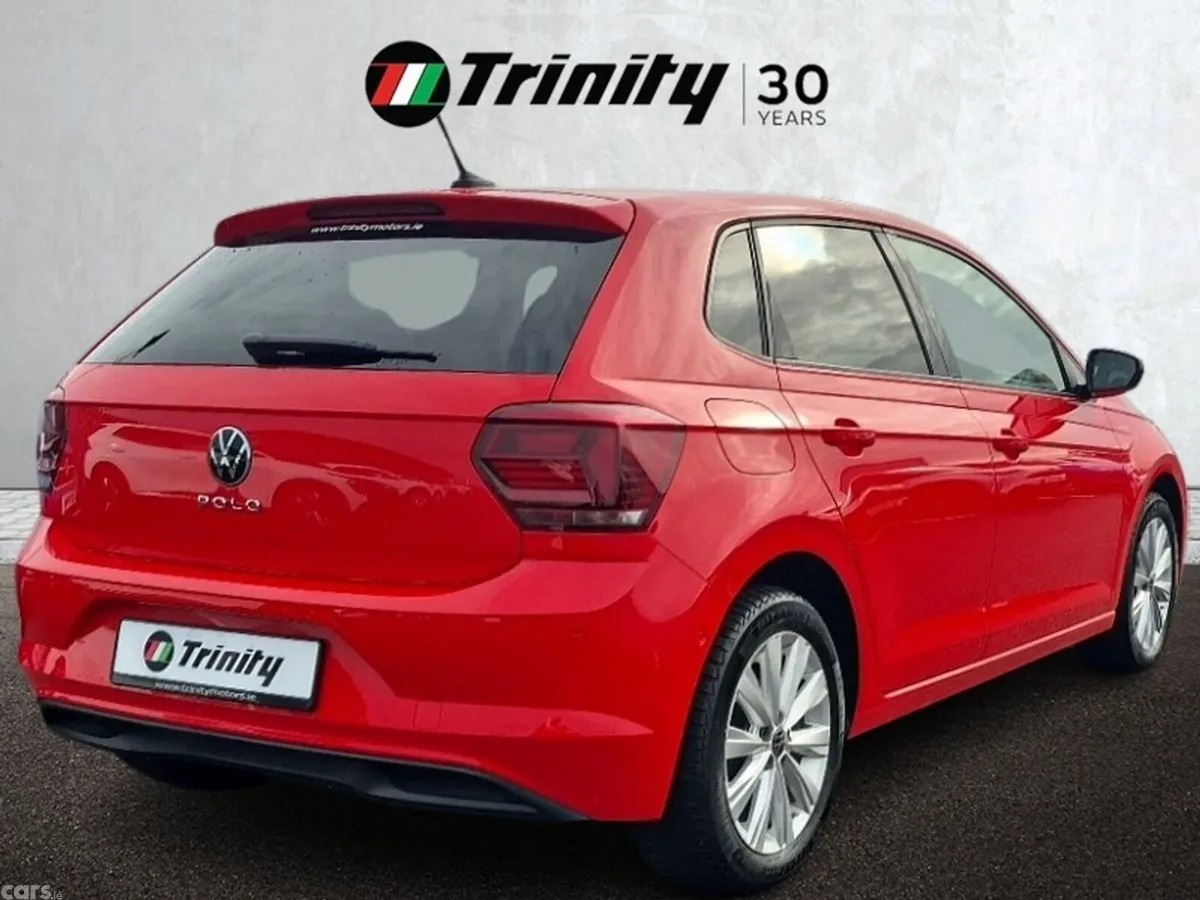 Volkswagen Polo Hatchback, Petrol, 2021, Red