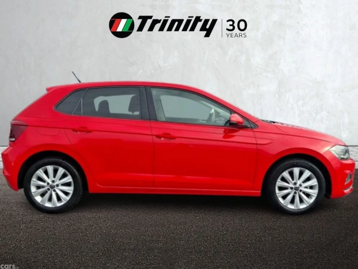 Volkswagen Polo Hatchback, Petrol, 2021, Red