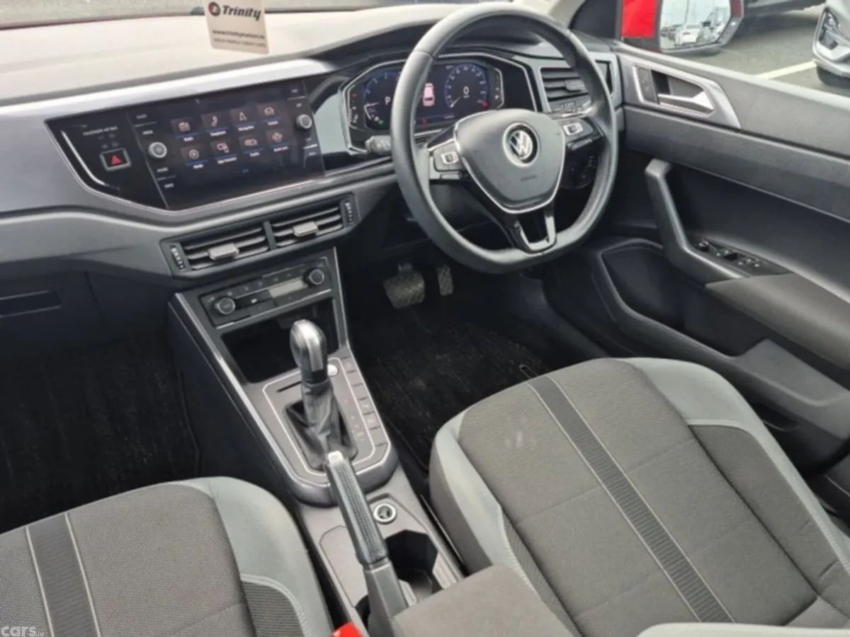 Volkswagen Polo Hatchback, Petrol, 2021, Red